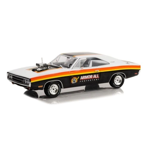 Macheta auto, Dodge Charger with Blown Engine 1970 - Armor All - Artisan Collection 1:18