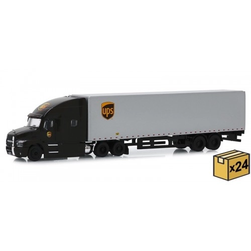 Macheta auto, 2019 Mack Anthem 18 Wheeler Tractor-Trailer - United Parcel Service (UPS) Freight (Hobby Exclusive) 1:64
