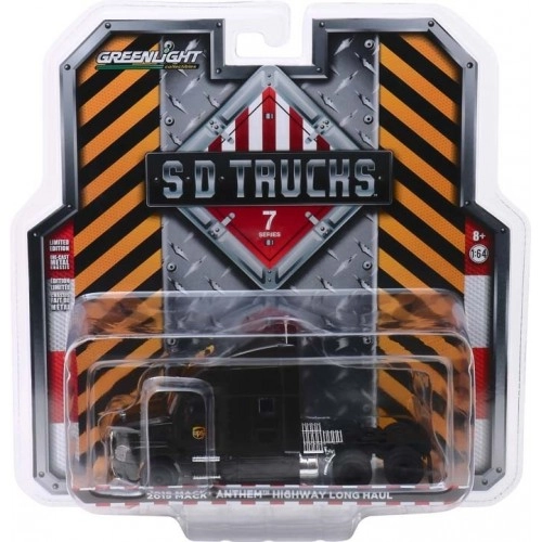 Macheta auto, 2019 Mack Anthem Truck Cab - United Parcel Service (UPS) Solid Pack - S.D. Trucks Series 7 1:64