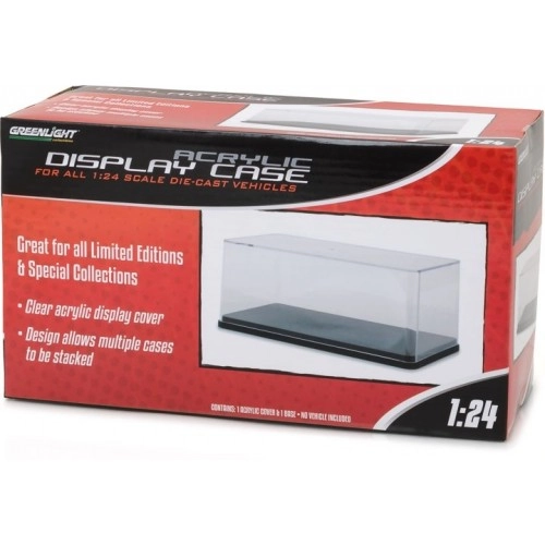 Macheta auto, 1:24 Acrylic Case with Plastic Base 1:24