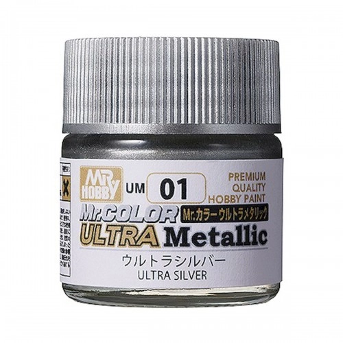 UM-01 Mr. Color Ultra Metallic Colors II (10 ml) Ultra Silver ÐÐµ