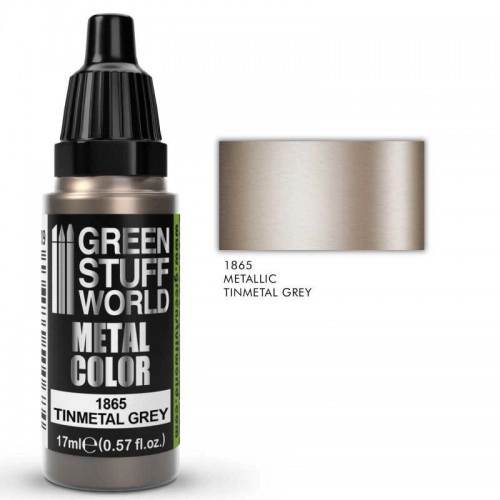 Acrylic Metal Paint - TINMETAL GREY (17ml) ÐÐµ