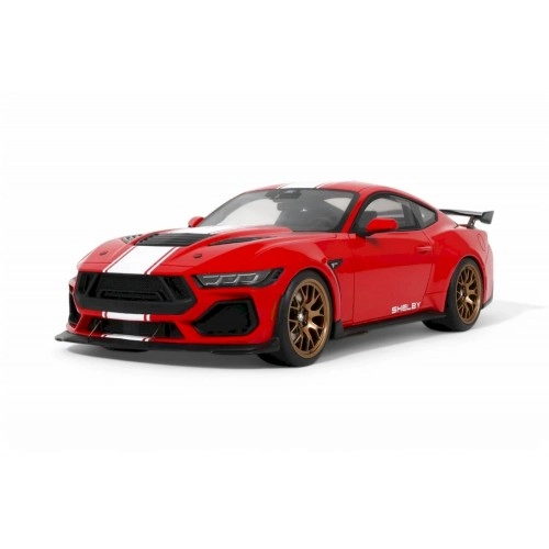 Ford Shelby Mustang Supersnake Race, Red, 2025 1:18