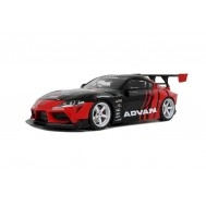 Macheta auto, Toyota Supra GR Advan Black/Red 2020 â€“ Limited Edition 1:18