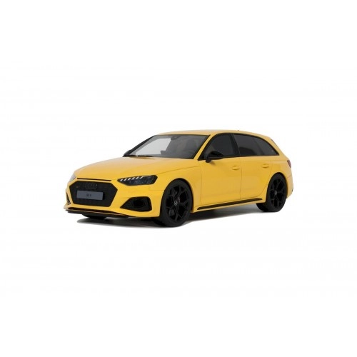 Macheta auto, Audi RS 4 25th Anniversary, Yellow, 2024 - Limited Edition 999 pcs. 1:18
