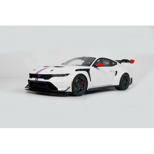 Ford Mustang GTD "Spirit Of America" Performance, White, 2025 1:18