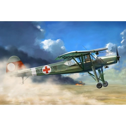 1:35 German Liaison Aircraft Fieseler Fi-156 D-1 Storch 1:35