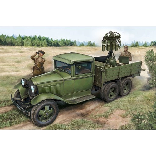 1:35 GAZ-AAA with Quad Maxim AA Gun 1:35