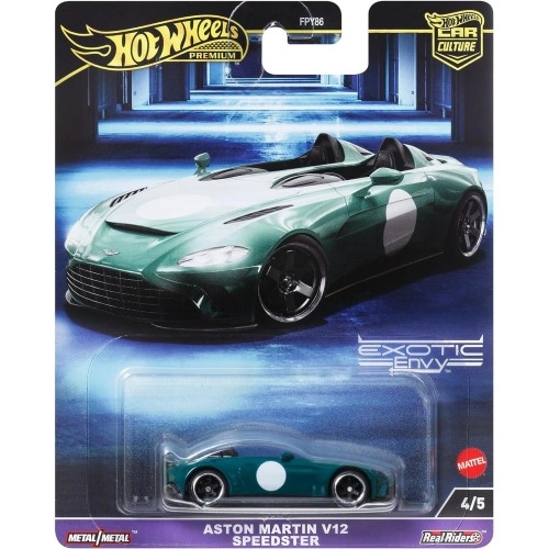 Aston Martin V12 Speedster British Racing, Green, 4/5 1:64