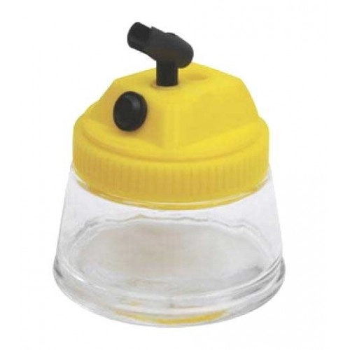 Airbrush cleaning pot