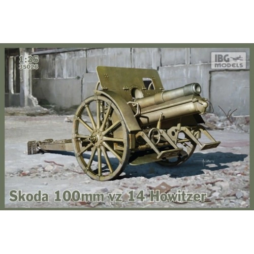 1:35 Skoda 100mm vz 14 Howitzer 1:35