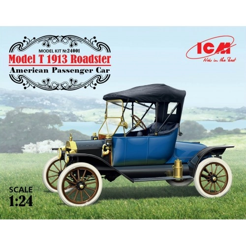 1:24 Model T 1913 Roadster, American Passenger Car 1:24