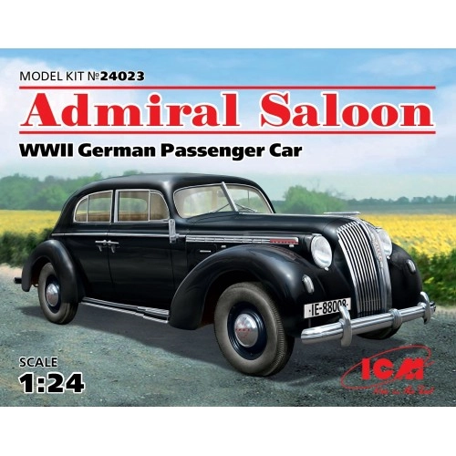 1:24 Admiral Saloon. WWII German Passenger Car 1:24