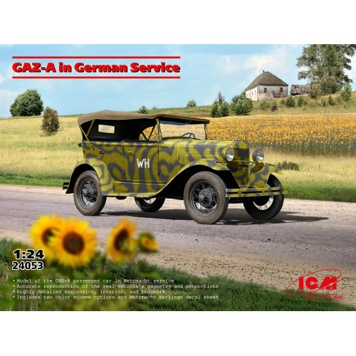 1:24 Soviet Passenger Car GAZ-A in German Service 1:24