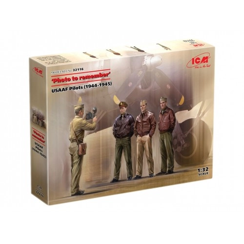 1:32 Photo to remember, USAAF Pilots (1944-1945) (100% new molds) 1:32
