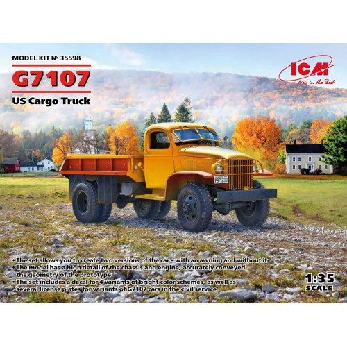 1:35 G7107, US Cargo Truck 1:35