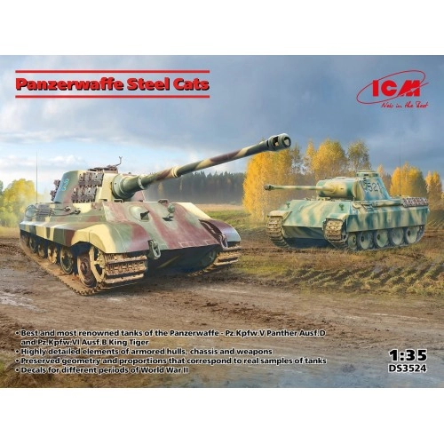 1:35 Panzerwaffe steel cats 1:35