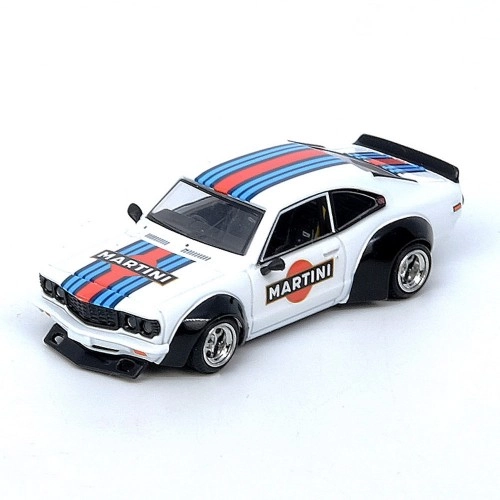 Mazda Savanna RX3, Martini Racing, Livery, white/blue/red, 1973 1:64