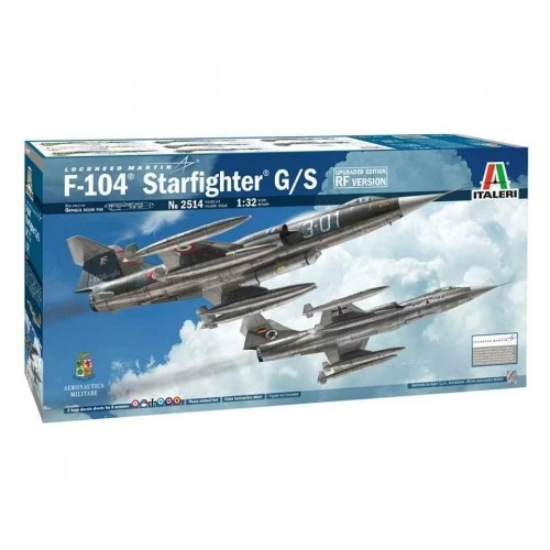1:32 F-104 STARFIGHTER G/S Upgr.Edit. RF Version with GREEK DECALS 1:32