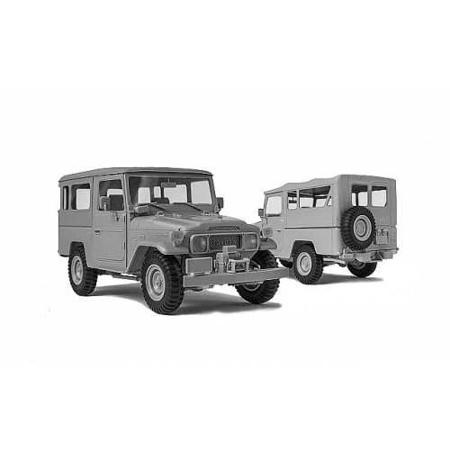 1:24 TOYOTA Land Cruiser BJ44 Soft Top/Hard Top 1:24