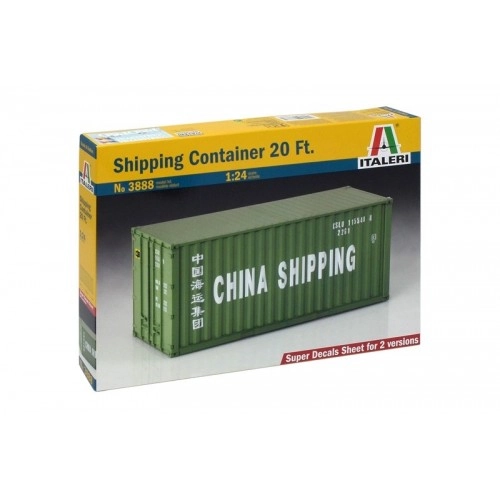 1:24 SHIPPING CONTAINER 20ft 1:24