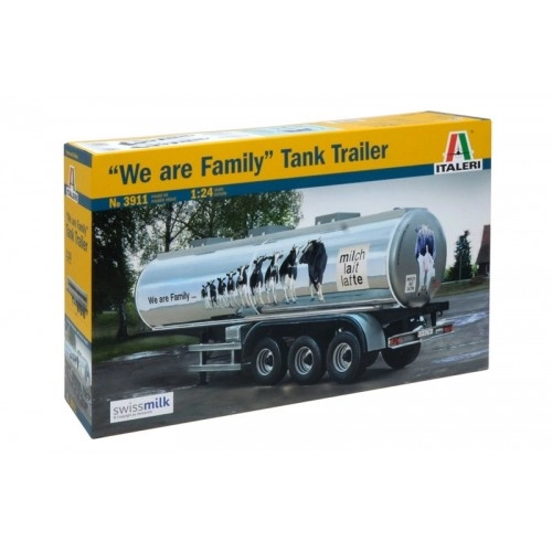 1:24 CLASSIC TANK TRAILER "We are family" 1:24