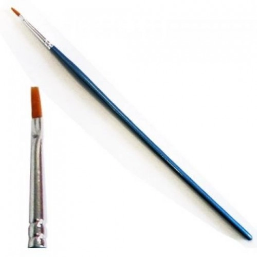 000 Synthetic Flat Brush brush No. 3/0