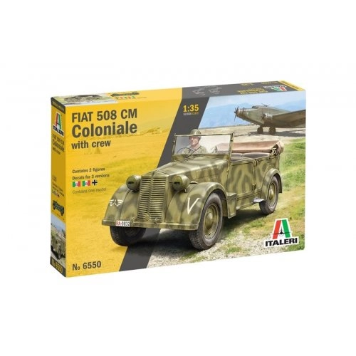 1:35 FIAT 508 CM Coloniale with crew 1:35