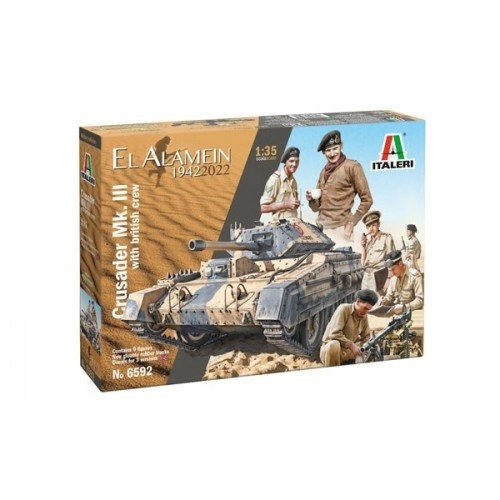 1:35 Crusader Mk.III with British crew  1:35
