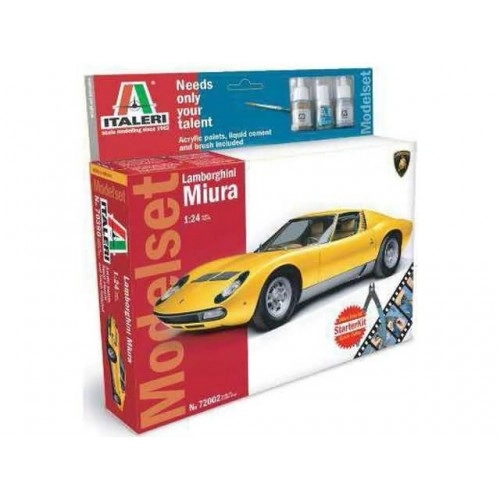 1:24 LAMBORGHINI MIURA - MODEL SET 1:24