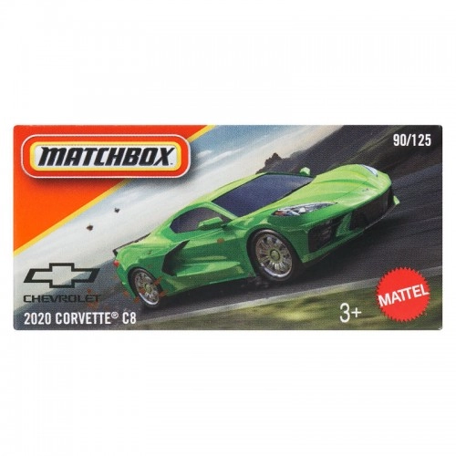 Corvette, Green, 2020 1:64