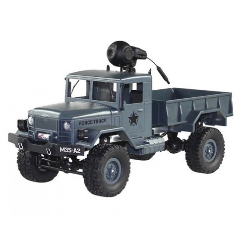 Masina Jjrc, M35 Military truck 1:16 2.4GHz RTR cu telecomanda, Albastru