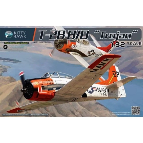 1:32 American Trainer Aircraft North American Aviation T-28 Trojan 1:32