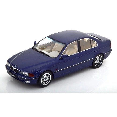 BMW 540i (E39) Sedan, Blue Metallic, 1995 1:18