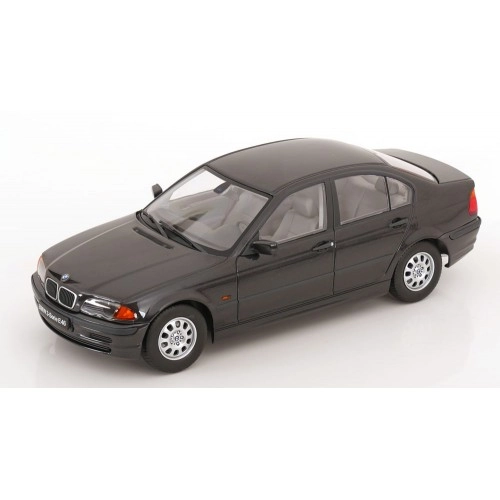 BMW 3-series E46 sedan 1999 black-metallic 1:18