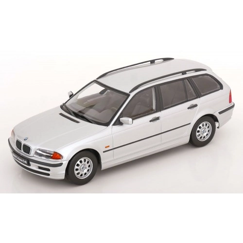 BMW 3 Series (E46) Touring SW Station Wagon, Silver 1999 1:18