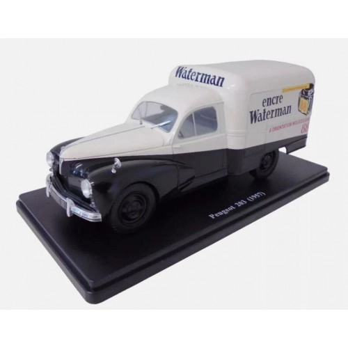 Peugeot 203, Encre Waterman, White/Black/Red, 1957 1:24