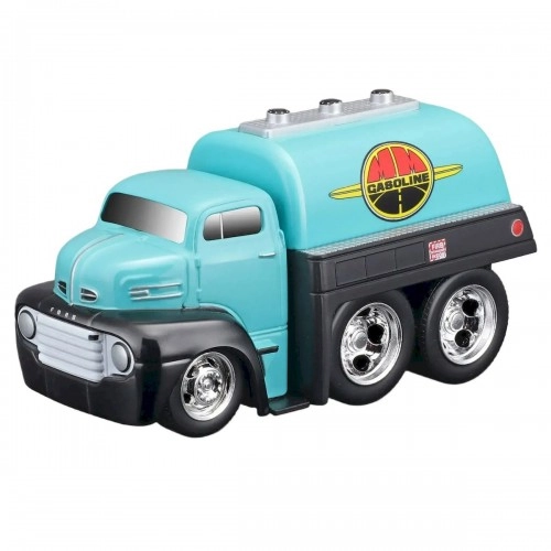 Ford Coe Fuel Tanker Truck Gasoline 3-ASSI Custom 1950 1:64