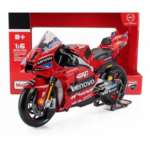 Ducati Desmosedici GP24 #1 Francesco Bagnaia Moto GP 2024 1:6