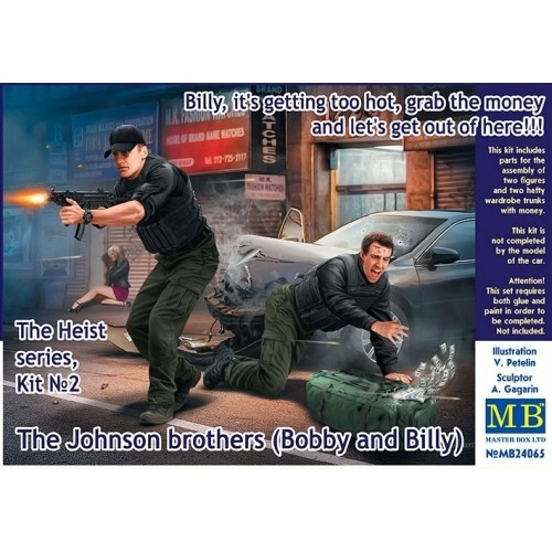 1:24 The Heist series, Kit, 2. The Johnson brothers (Bobby and Billy)  1:24