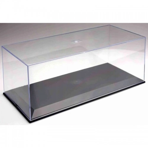 Plastic display case 321/143/102 mm for model cars in scale 1:18 1:18