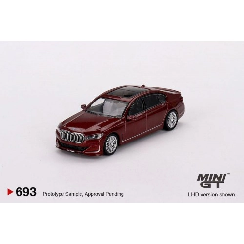 Macheta auto, BMW Alpina B7 xDrive Aventurin Red 2023 (LHD) 1:64