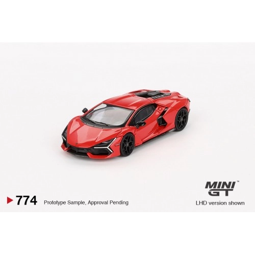 Lamborghini Revuelto Arancio Dac Lucido, Red, 2024 (LHD) 1:64
