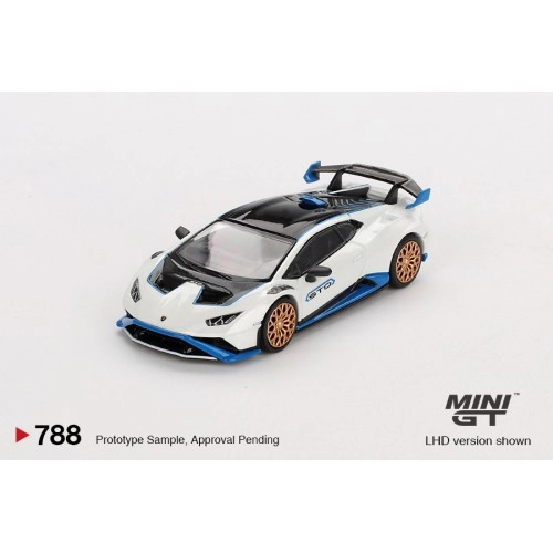 Lamborghini Huracan STO, Bianco Asopo, 2023 (LHD) 1:64