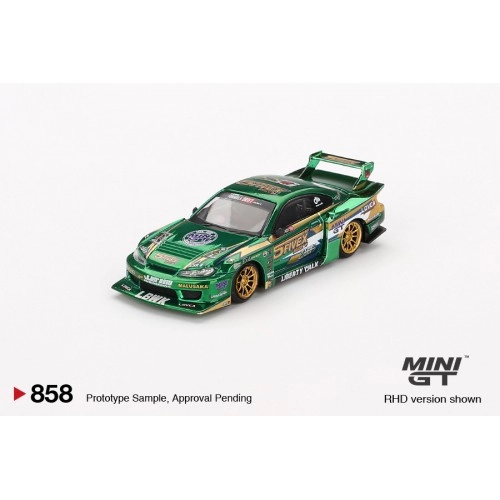Nissan Silvia (S15) LB-Super Silhouette LBWK 2024 Fausto Racing (RHD) 1:64