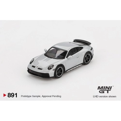 Porsche 911 Dakar, Ice Gray Metallic, 2023 (LHD) 1:64