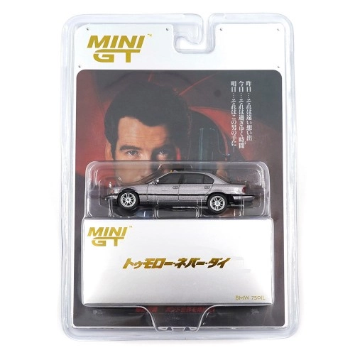 BMW 750IL (E39) "Tomorrow Never Dies", Japanese, 1997 (Blister Packaging) 1:64