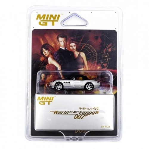BMW Z8 James Bond 007 Series "The World Is Not Enough", 1999, Japanese (Blister Packaging) 1:64