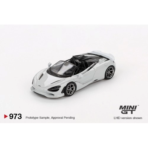 McLaren 750S Spider Cirrus Grey 2024 (LHD) 1:64