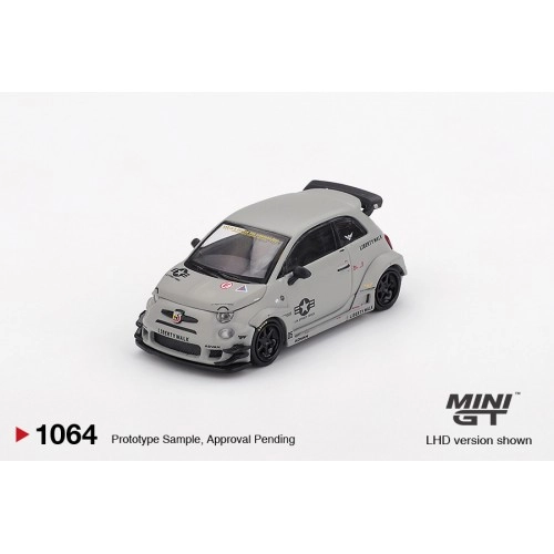Fiat Abarth 595 LB-WORKS x Abas Works Fighters, 2024 (LHD) 1:64